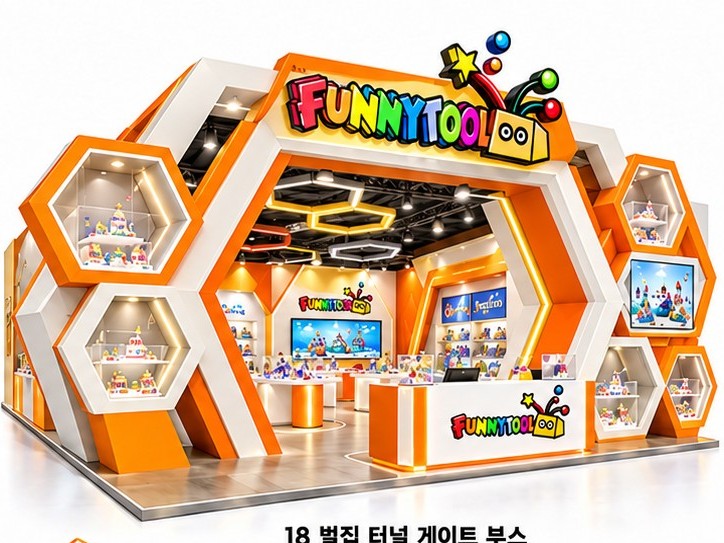 벌집 터널 게이트 부스 디자인 참고 이미지