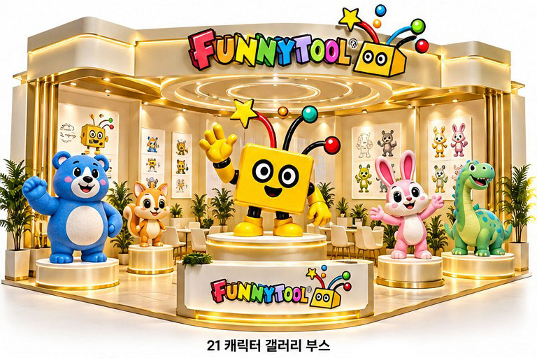 캐릭터 갤러리 부스