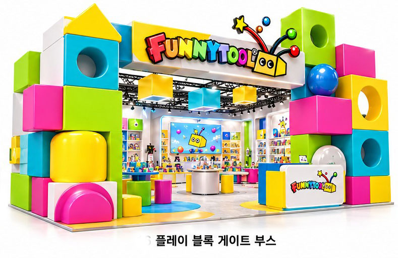 플레이 블록 게이트 부스