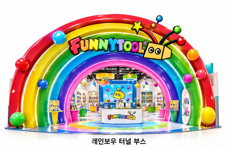 레인보우 터널 부스